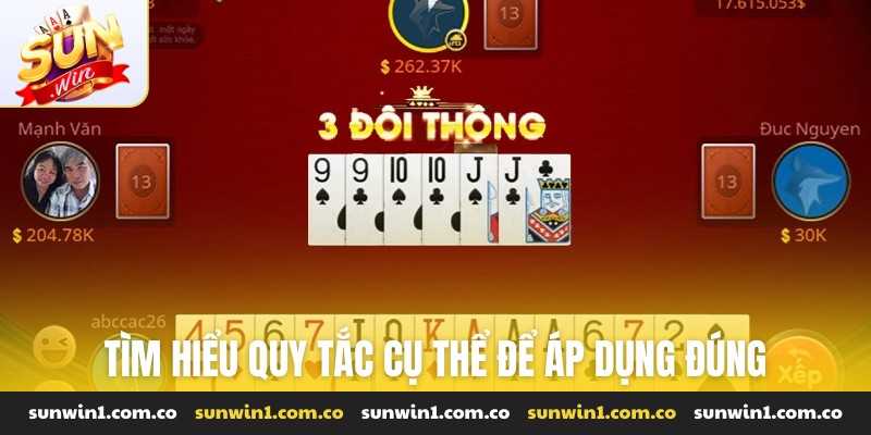 Tìm hiểu quy tắc cụ thể để áp dụng đúng